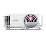 Proyector BenQ MW826STH de corto alcance con 3500 lúmenes ANSI, tecnología DLP, resolución WXGA (1280x800). SKU: 9HJMW771JE