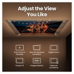 Proyector BenQ modelo GV50 con 500 lúmenes ANSI, tecnología DLP, resolución 1080p (1920x1080) en color blanco, SKU 9H.JSR77.59E