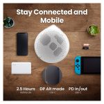 Proyector BenQ modelo GV50 con 500 lúmenes ANSI, tecnología DLP, resolución 1080p (1920x1080) en color blanco, SKU 9H.JSR77.59E