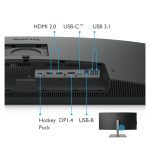 Imagen del monitor BenQ PD3420Q, pantalla de 34 pulgadas, resolución 3440 x 1440 Pixeles Quad HD LED en color gris, SKU 9HLJHLBQPE