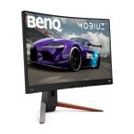 Monitor BenQ EX2710R de 27 pulgadas, resolución 2560 x 1440 Pixeles, Quad HD, color negro. SKU 9H.LK9LB.QBE