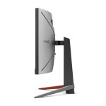 Monitor BenQ EX2710R de 27 pulgadas, resolución 2560 x 1440 Pixeles, Quad HD, color negro. SKU 9H.LK9LB.QBE