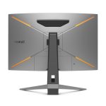 Monitor BenQ EX2710R de 27 pulgadas, resolución 2560 x 1440 Pixeles, Quad HD, color negro. SKU 9H.LK9LB.QBE