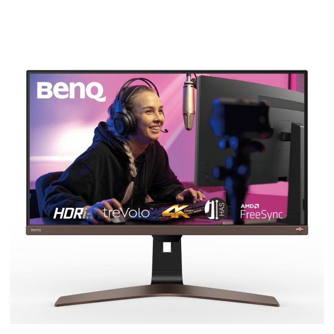 BenQ Monitor LED 28 pulgadas 4K Ultra HD Monitor BenQ EW2880U de 28 pulgadas con resolución 4K Ultra HD en color negro, SKU 9H.LKSLB.QBE