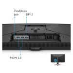 BenQ pantalla para PC de 27 pulgadas con resolución 3840 x 2160 Pixeles, 4K Ultra HD, LED en color negro, SKU 9H.LKTLA.TBE