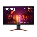 Monitor BenQ EX240N de 23.8 pulgadas con resolución 1920 x 1080 píxeles, pantalla LCD en color negro. SKU 9H.LL6LB.QBE
