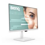 Pantalla para PC BenQ GW3290QT de 31.5 pulgadas, resolución 2560x1440 píxeles Quad HD, color blanco. SKU 9H.LLHLA.TBE