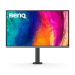 Imagen del monitor BenQ PD2706UA con pantalla de 27 pulgadas, resolución 4K Ultra HD 3840 x 2160 pixeles, SKU 9H.LLKLB.QBE