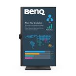 Monitor BenQ BL3290QT de 31.5 pulgadas con una resolución de 2560 x 1440 píxeles, tecnología LED y color negro. SKU: 9H.LLMLA.TPE