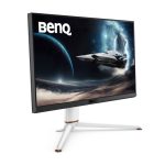 Monitor BenQ EX321UX de 31.5 pulgadas con resolución 3840 x 2160 píxeles 4K Ultra HD, modelo LED en color blanco. SKU 9H.LM7LB.QBE