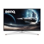 Monitor BenQ EX321UX de 31.5 pulgadas con resolución 3840 x 2160 píxeles 4K Ultra HD, modelo LED en color blanco. SKU 9H.LM7LB.QBE