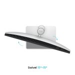 BenQ MA270U, pantalla para PC de 27 pulgadas con resolución 3840 x 2160 Pixeles (4K Ultra HD) en color blanco, SKU: 9H.LMWLB.QBE