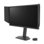 Monitor BenQ Zowie de 24.5 pulgadas, resolución 1920 x 1080 píxeles, Full HD, color negro, SKU 9H.LN1LB.QBE