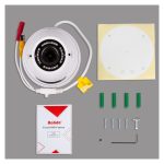 Bolide BC1509IRODVA/AHNW cámara de vigilancia Torreta para interior y exterior, resolución 2560 x 1920 Pixeles, instalación techo o pared.