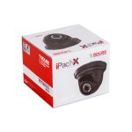 Bolide cámara de seguridad modelo BN8019B/NDAA, tipo torreta, para uso interior y exterior. Resolución de 2592 x 1944 píxeles. SKU BN8019B/NDAA.