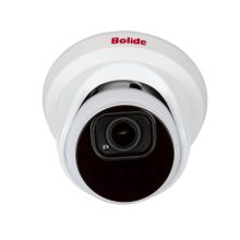 Cámara de seguridad IP Bolide BN9029AI/NDAA en formato torreta con resolución 3840 x 3840 pixeles, apta para montaje en techo o pared, adecuada tanto para interiores como exteriores