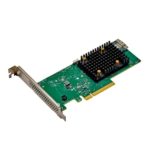 Imagen de la tarjeta RAID Broadcom 9540-8i con conexión PCI Express x8 4.0 y velocidad de 12 Gbit por segundo. SKU 05-50134-03
