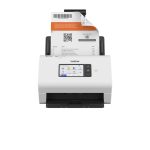 Escáner Brother ADS-4900W ADF con alimentación por hojas, 600 x 600 DPI, para documentos A4 en color negro y blanco. SKU: ADS4900WTF1