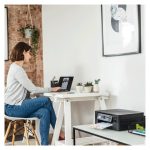 Impresora de inyección de tinta Brother DCP-J1050DWRE1 con calidad de 1200 x 6000 DPI, velocidad de 17 ppm y conectividad Wifi. SKU DCPJ1050DWRE1.