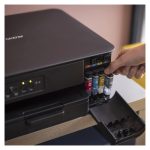 Brother DCP-J1260W, impresora multifunción de inyección de tinta, soporta A4, 1200 x 6000 DPI, imprime 16 ppm y con conexión Wifi. SKU: DCPJ1260WRE1