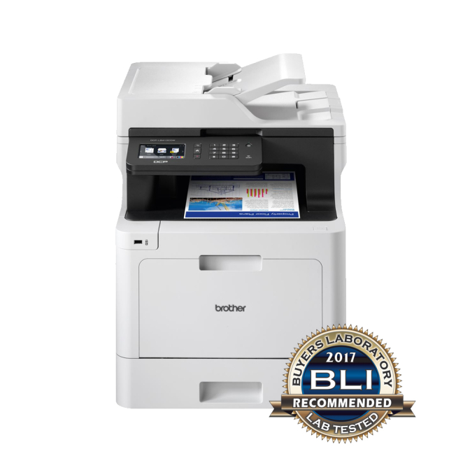 Brother DCP-L8410CDW impresora multifunción Laser A4 2400 x 600 DPI 31 ppm Wifi 5 Brother DCP-L8410CDW Impresora en uso