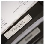 Cinta para impresora de etiquetas Brother DK-11204, color negro sobre blanco, alta calidad