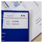 Cinta para impresora de etiquetas Brother DK-44205, negra sobre fondo blanco, SKU DK44205