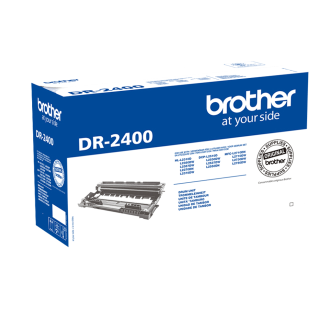 Brother DR-2400 tambor de impresora Original 1 pieza(s) 2 Compatibilidad del Brother DR-2400