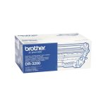 Imagen del tambor de impresora Brother DR-3200 original, modelo SKU DR3200, mostrando 1 pieza en su empaque.