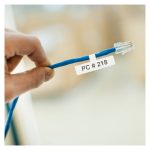 Brother FLE2511 cinta para impresora de etiquetas negro sobre blanco, SKU FLE2511