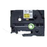 Cinta para impresora de etiquetas Brother FLE-6511, negro sobre amarillo, SKU FLE6511