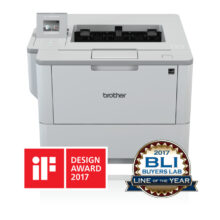 Impresora láser Brother HL-L6400DW con 1200 x 1200 DPI, tamaño A4, y conectividad Wifi. SKU: HLL6400DWG1