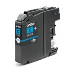 Cartucho de tinta Brother modelo LC121C en color cian, original y de alto rendimiento, SKU: LC121C