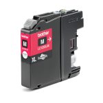 Brother LC125XLM cartucho de tinta original en color magenta de alta capacidad, SKU LC125XLM, una pieza.