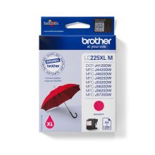 Brother LC225XLM cartucho de tinta original Magenta de alta capacidad 1 pieza SKU LC225XLM
