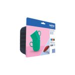 Cartucho de tinta Brother LC-227XLVALBP, incluye 4 piezas en negro, cian, magenta y amarillo. SKU: LC227XLVALBP.