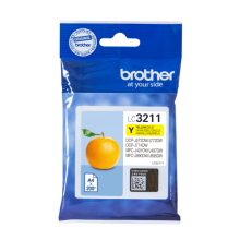 Brother LC3211Y cartucho de tinta original amarillo, 1 pieza, SKU LC3211Y