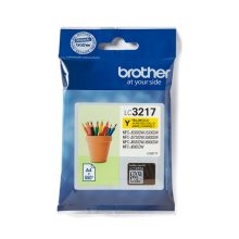 Brother LC3217Y cartucho de tinta en color amarillo, original y de una pieza. SKU: LC3217Y