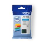 Brother cartucho de tinta LC3219XLC en color cian, capacidad de una pieza, SKU LC3219XLC