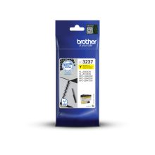 Cartucho de tinta original Brother en color amarillo, modelo LC3237Y, SKU LC3237Y, una pieza.