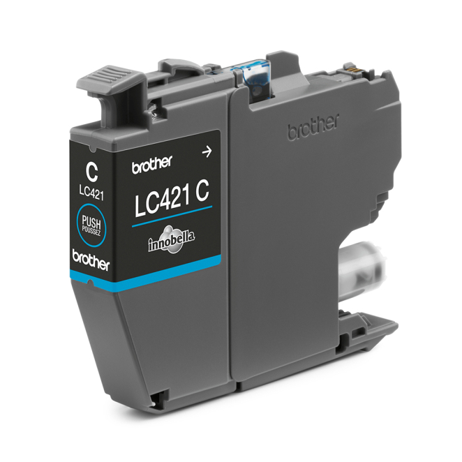 Brother LC421C cartucho de tinta 1 pieza(s) Original Cian 4 Calidad y productividad con Brother LC421C