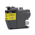 Imagen del cartucho de tinta Brother LC-422XLY original XL amarilla, SKU LC422XLY, ideal para impresoras Brother