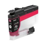 Brother LC424M cartucho de tinta original en color magenta, rendimiento óptimo para impresiones de alta calidad. SKU: LC424M