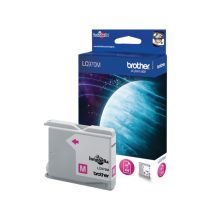 Imagen del cartucho de tinta Brother LC970M color magenta, una pieza original. SKU LC970M