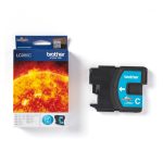 Cartucho de tinta Brother modelo LC980C, 1 pieza, color cian, compatible con varias impresoras Brother, SKU LC980C.