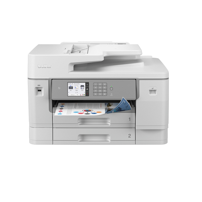 Brother MFC-J6955DW impresora multifunción con alta resolución y conectividad Wifi Brother MFC-J6955DW impresora multifunción de inyección de tinta, formato A3, resolución 1200 x 4800 DPI, velocidad de 30 ppm, y conectividad Wifi SKU: MFCJ6955DW