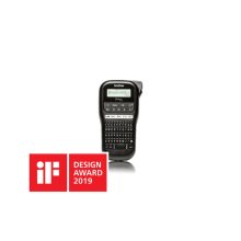 Brother PT-H110 impresora de etiquetas con transferencia térmica, 180 x 180 DPI, velocidad de 20 mm/s, compatible con cintas TZe, SKU PTH110YJ1