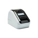 Brother QL-820NWBVMXX1 impresora de etiquetas térmica directa en color, 300 x 600 DPI, velocidad de 176 mm/s, compatible con Ethernet y conectividad inalámbrica via DK Wifi y Bluetooth. SKU QL820NWBCZX1.