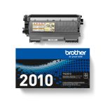 Imagen del Brother cartucho de tóner negro original modelo TN-2010, una pieza.