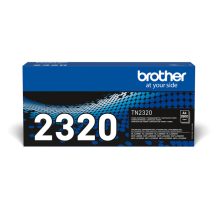 Brother TN-2320 cartucho de tóner negro original, una pieza de alta capacidad, SKU TN2320